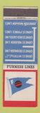 Matchbook Cover - Furness Lines Freight Cruise #2