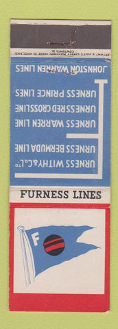 Matchbook Cover - Furness Lines Freight Cruise #2