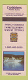 Matchbook Cover - Famille Dufour Hotels Cruises