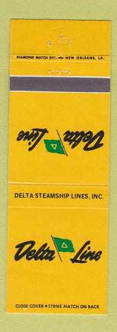 Matchbook Cover - Delta Line Cruises New Orleans LA
