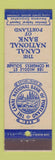 Matchbook Cover - Canal National Bank Portland ME?