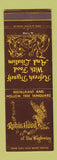 Matchbook Cover - Robin Hood Restaurant Pevely MO