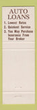 Matchbook Cover - National Bank of Decatur IL