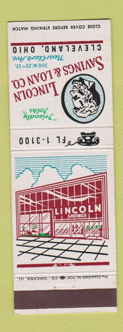 Matchbook Cover - Lincoln Savings and Loan Cleveland OH