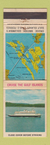 Matchbook Cover - BC British Columbia Cruise