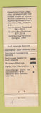 Matchbook Cover - BC British Columbia Cruise