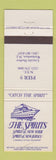 Matchbook Cover - The Spirits New York City Weehawken NJ Cruise