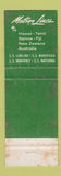 Matchbook Cover - Matson Lines Cruise girlie WORN BACK