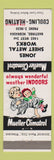 Matchbook Cover - Mueller Climatrol Jones Sheet Metal Works Hastings NE