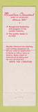 Matchbook Cover - Mueller Climatrol Jones Sheet Metal Works Hastings NE