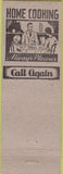 Matchbook Cover - Sagle's Restaurant Hancock MD
