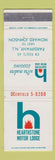 Matchbook Cover - Hearthstone Motor Lodge Parsippany NJ WEAR