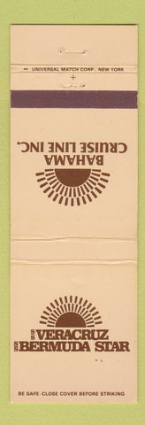 Matchbook Cover - Bahama Cruise Line