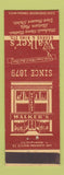 Matchbook Cover - Walker's Men's Clothes York PA