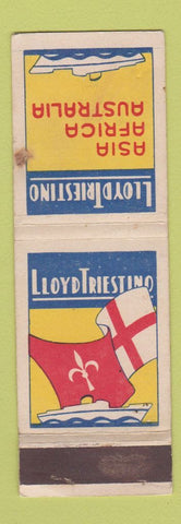 Matchbook Cover - Lloyd Triestino Line Cruise? WEAR