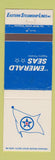 Matchbook Cover - Eastern Steampship Lines Emerald Seas WEAR
