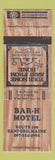 Matchbook Cover - Bar H Motel Sanford ME