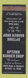 Matchbook Cover - Uptown Barber Shop Detroit MI WEAR