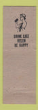Matchbook Cover - Mike's Redwood Cafe Healdsburg CA WEAR