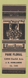 Matchbook Cover - Park Floral Flowers Cleveland?