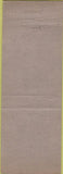 Matchbook Cover - Lake Lunch Cleveland OH