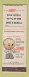 Matchbook Cover - Lennox Furnace Heating Tucker Sons