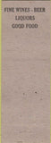 Matchbook Cover - Kinko Cafe Akron OH