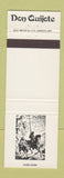 Matchbook Cover - Don Quijote Toronto ON