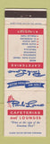 Matchbook Cover - Park Lane Cafeterias Miami FL Hialeah Lake Worth WEAR