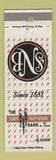 Matchbook Cover - State National Bank El Paso TX