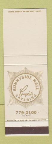 Matchbook Cover - Sunnyside Hall Catering
