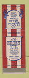 Matchbook Cover - Hillcrest Hotel Toledo OH Victorian Room
