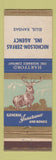 Matchbook Cover - Hartford Insurance Nicholson Zerfas Ellis KS