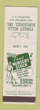 Matchbook Cover - Forest Hills Nurseries Cranston RI