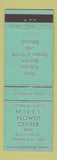 Matchbook Cover - Miles Flower Center John Lupo Cleveland OH