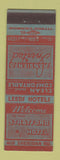 Matchbook Cover - Stratford Hotel Chicago? Leeds Hotels