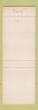 Matchbook Cover - Cresco's Deluxe Motel Cresco IA WEAR