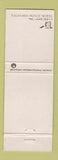 Matchbook Cover - Takanawa Prince Hotel  WEAR