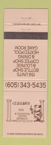 Matchbook Cover - Ceasar's Inn Rapid City SD