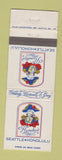 Matchbook Cover - Horatio's Seattle WA Honolulu Hawaii WEAR