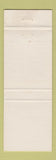 Matchbook Cover - Horatio's Seattle WA Honolulu Hawaii WEAR
