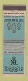 Matchbook Cover - Hotel St Moritz New York City