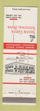 Matchbook Cover - Silver Creek National Bank NY