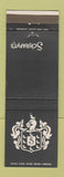 Matchbook Cover - Schrafft's Restaurants CHAIN