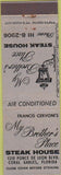 Matchbook Cover - My Brother's Place Coral Gables FL