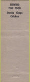 Matchbook Cover - Minuet Chicago IL Rush St