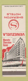 Matchbook Cover - Sheraton Hotels Venezuela Macuto