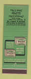 Matchbook Cover - Fire Brick Service Supply Cleveland Toledo OH