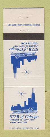 Matchbook Cover - Star of Chicago IL Cruise