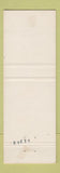Matchbook Cover - Motel Robinson Ste Genevieve De Batiscan QC